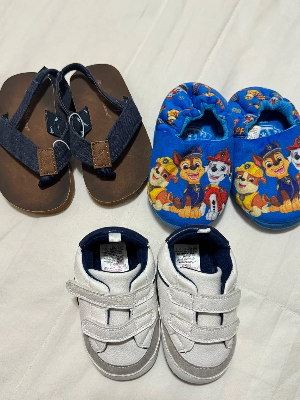 Unbranded Blue Paw Patrol Kids Slippers - Soft Indoor Shoes
